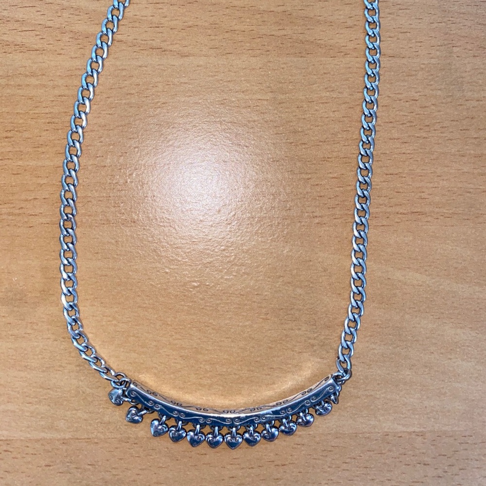 Brighton Dangling Hearts Adjustable Necklace